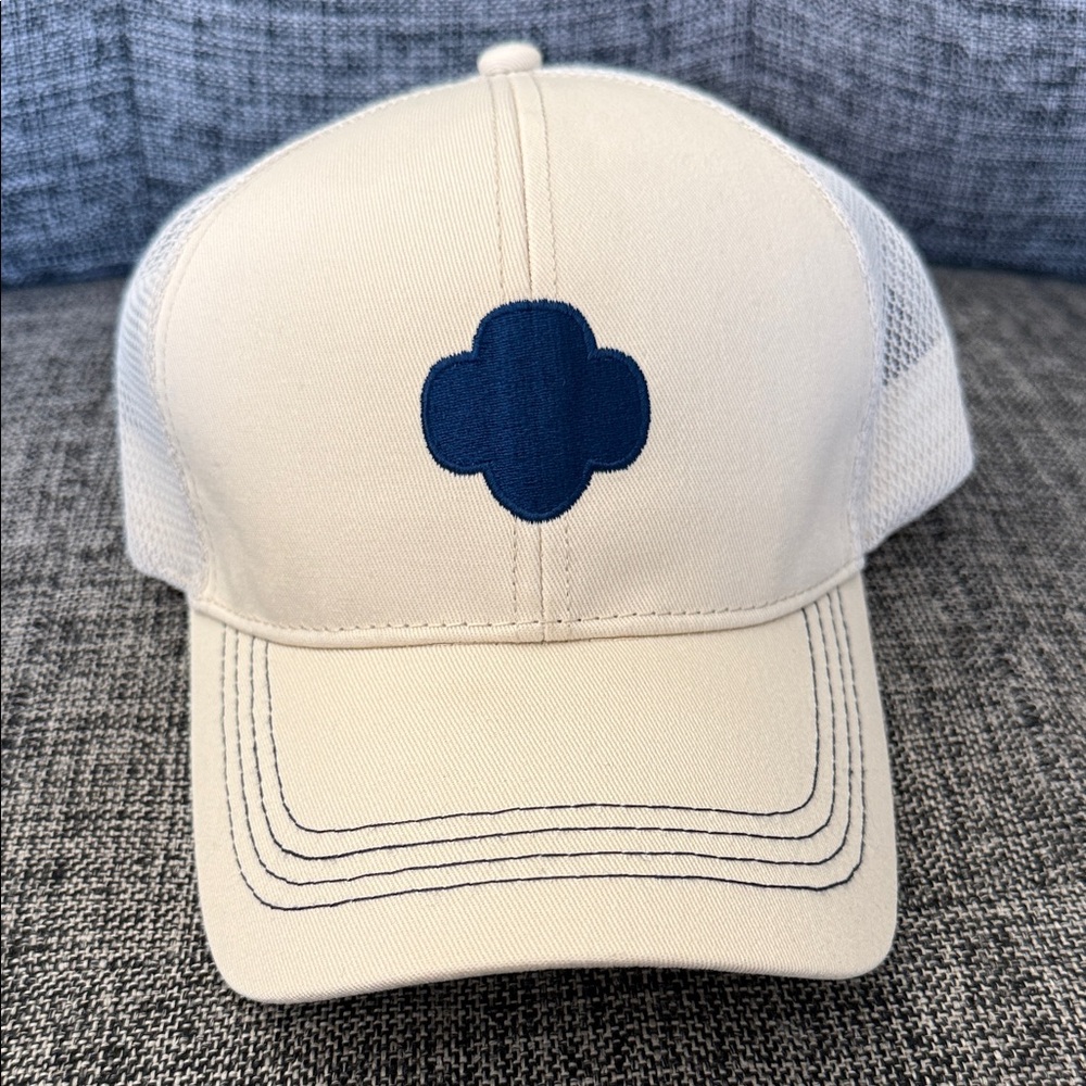 Girl Scouts Adult Beige Adjustable Baseball Hat Pre-owned